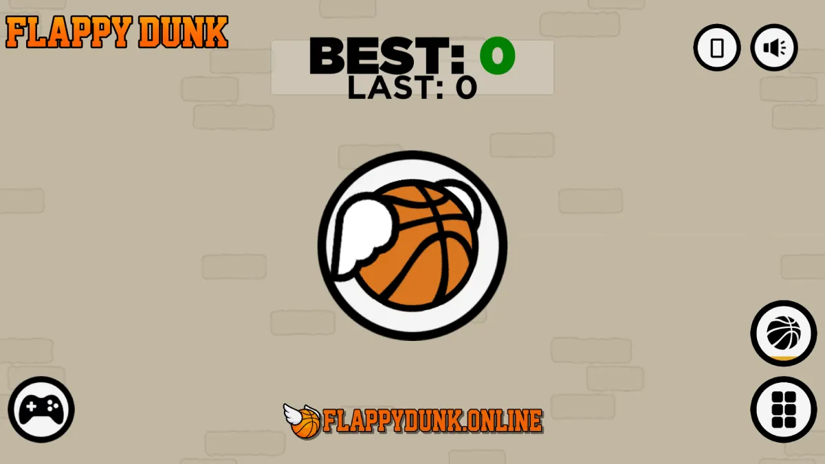 Flappy Dunk gameplay screenshot 1