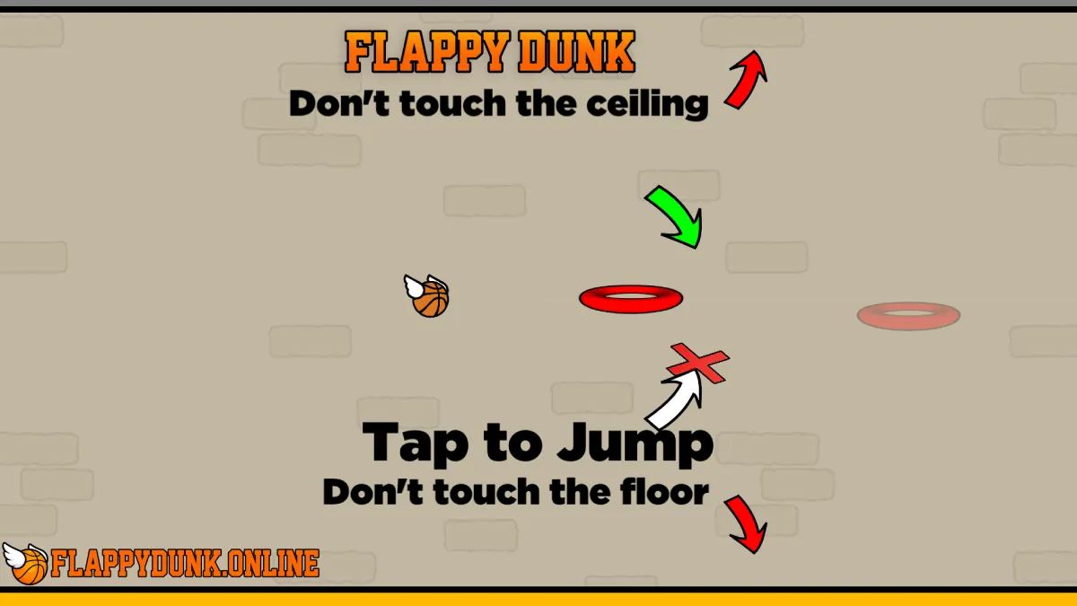 Flappy Dunk gameplay screenshot 2